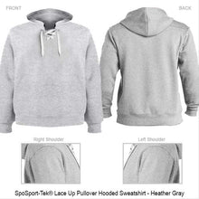 Custom Lace up Pullover Hoodie - "You Design"