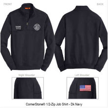 1/4 Zip Job Shirt - Ida Township Fire