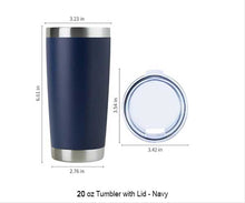 20 and 30 Ounce Tumblers - "You Design" - Cursive Passport