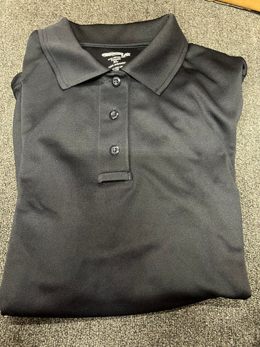 Navy Woman’s Elbeco LS Polo - K5184LC