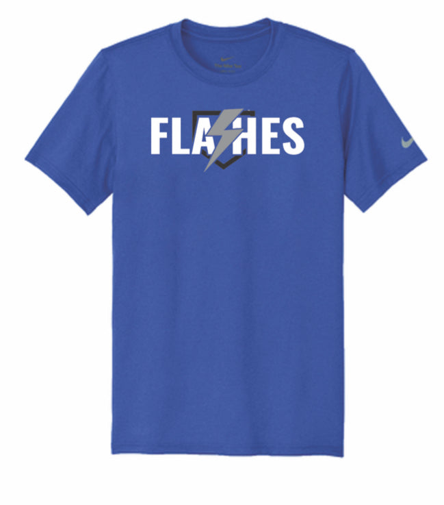 Screenprinted Flashes Logo Port & Company®  Fan Favorite™Tee