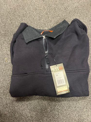 Navy 5.11 Job Shirt w/Denim - 72301