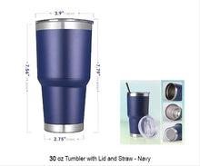 20 and 30 Ounce Tumblers - "You Design" - Cursive Passport