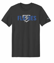 Screenprinted Flashes Logo Nike Dri-FIT Cotton/Poly Tee