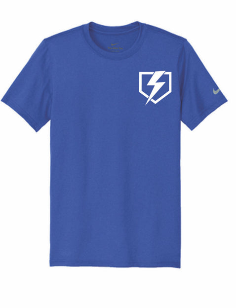 Screenprinted “Flashes”  Nike Dri-FIT Cotton/Poly Tee