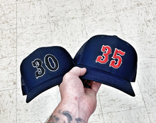 3D Puff Number "You Design" - Centered - on Snapback or Flexfit Hat