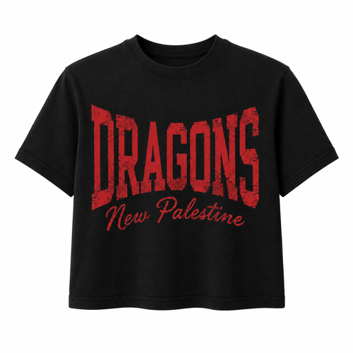Dragons Crop Tee