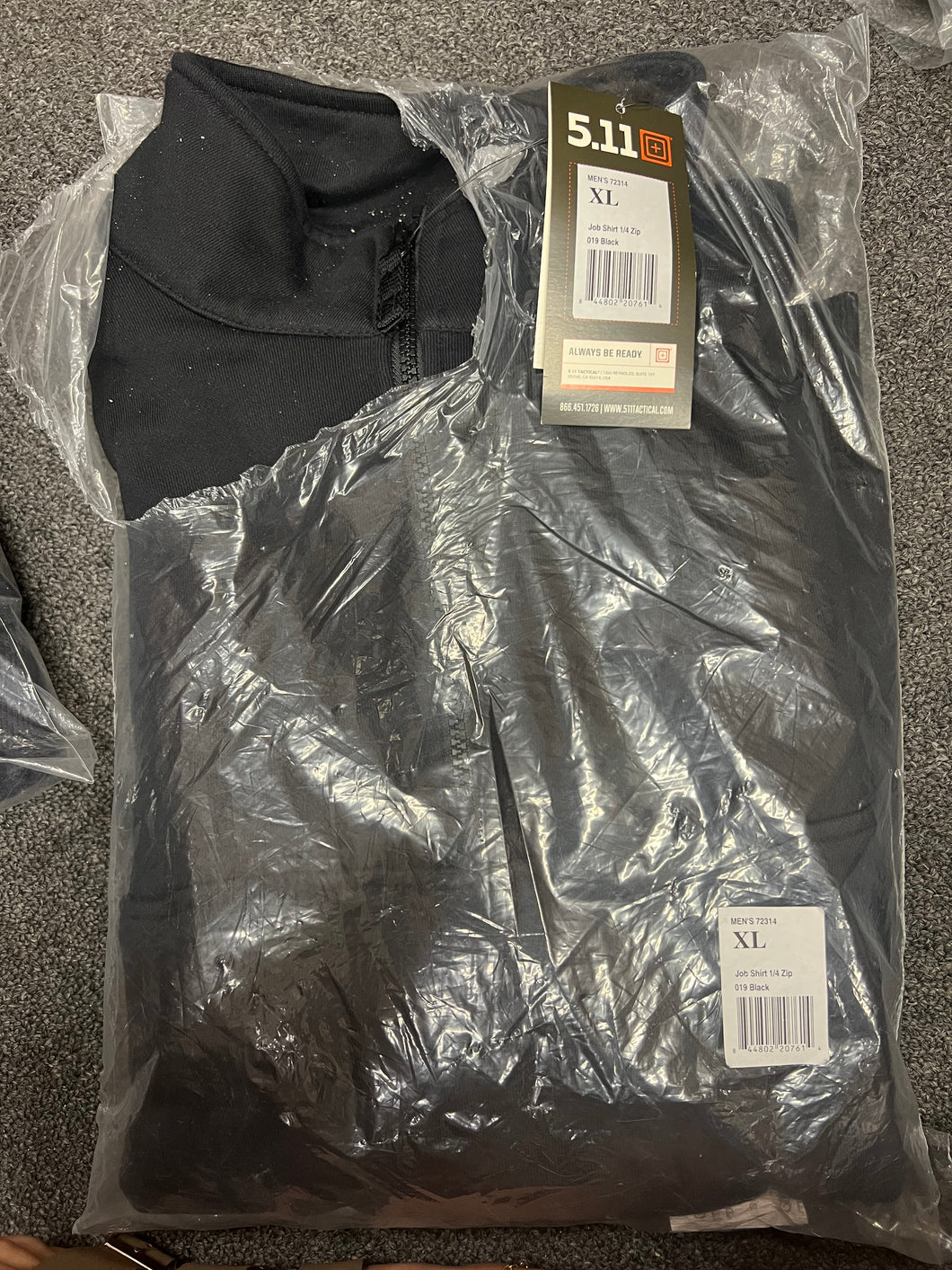 Black 5.11 Job Shirt - 72314
