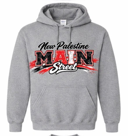 New Palestine Main Street Hooded Sweatshirt