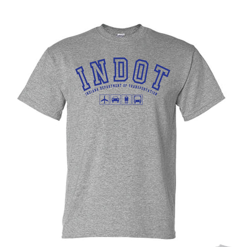 Open Block INDOT Grey T-shirt