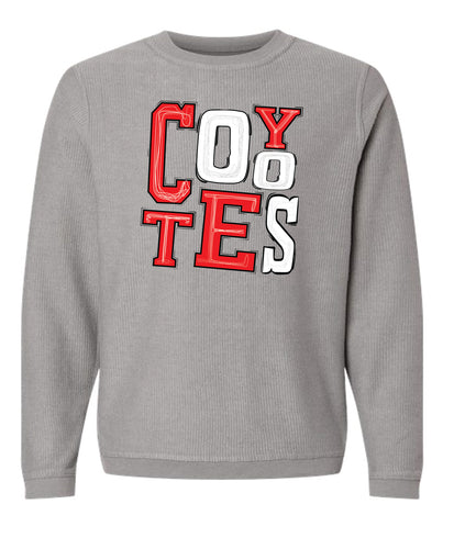 Coyotes Corduroy Long Sleeve