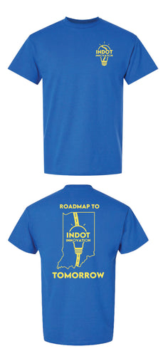 INDOT Innovation Royal Blue T-shirt