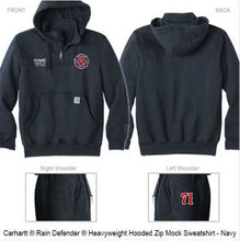 Carhartt - 1/4 Zip Hoodie - Buck Creek Township FD