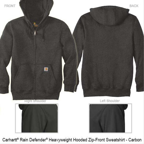Carhartt - Full Zip Hoodie - Buck Creek Township FD