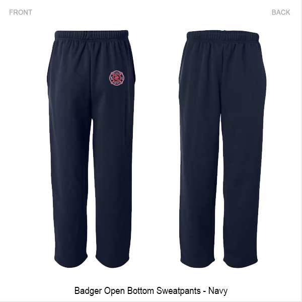 Fleece Pants w/logo - Buck Creek Township FD