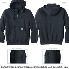 Carhartt - 1/4 Zip Hoodie - Buck Creek Township FD