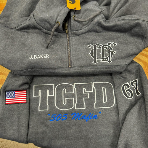 Hoodies Axe Head Threads