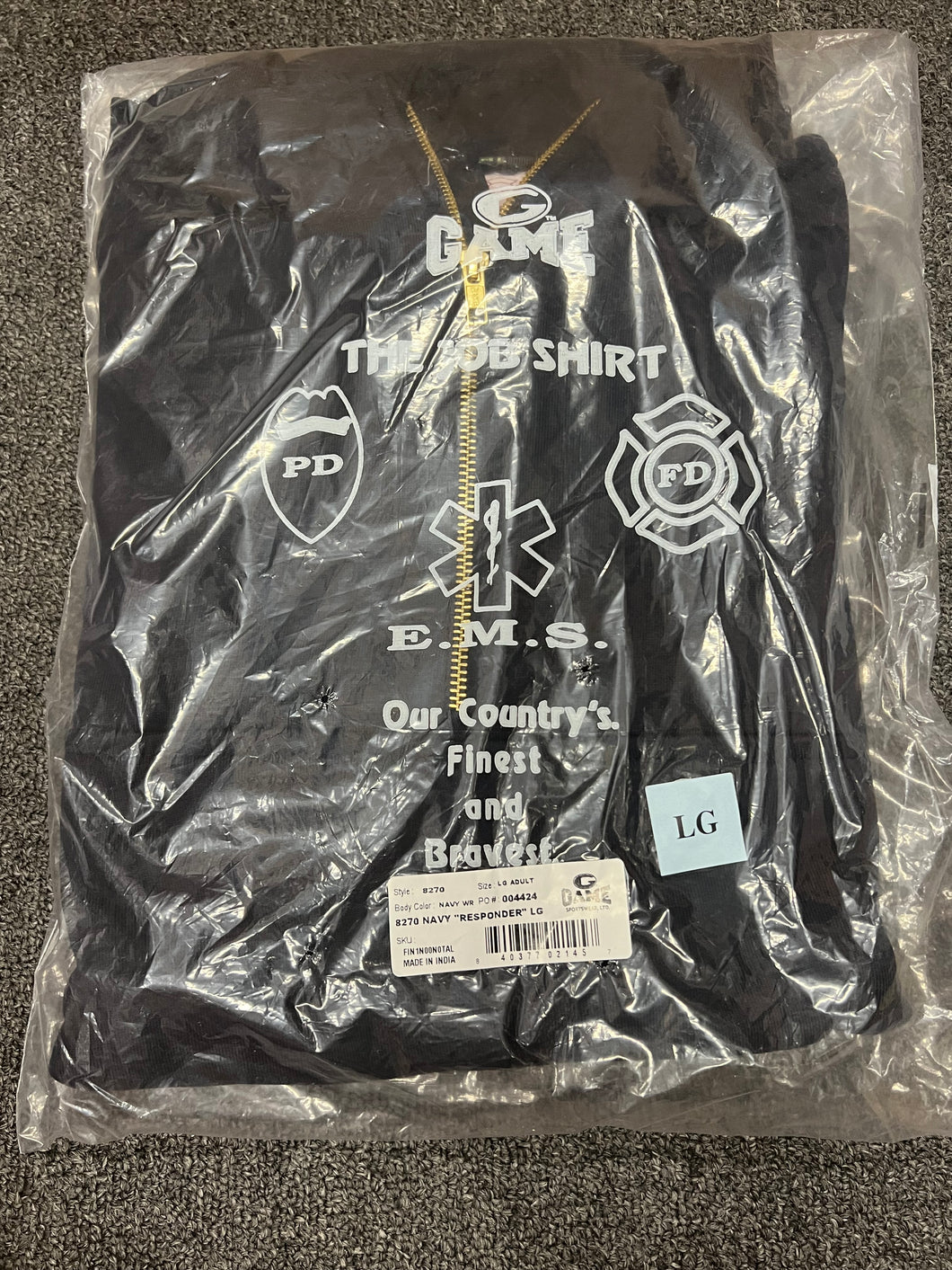 Navy Game Job Shirt - 8270