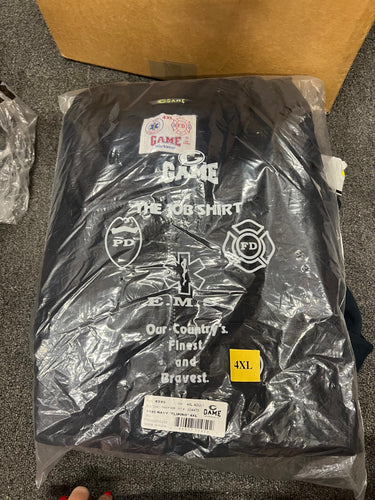 Navy Game Job Shirt - 8595