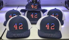 3D Puff Flag/Number "You Design" - on Snapback or Flexfit Hat