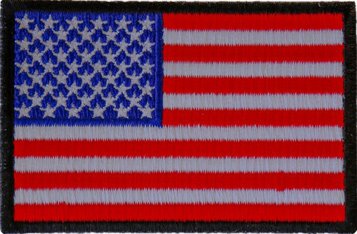 Left Sleeve USA Flag