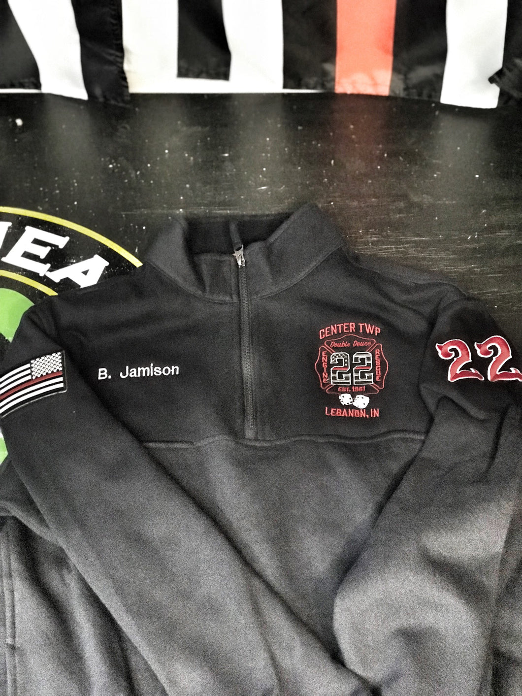 Quarter zip 2025 work shirt