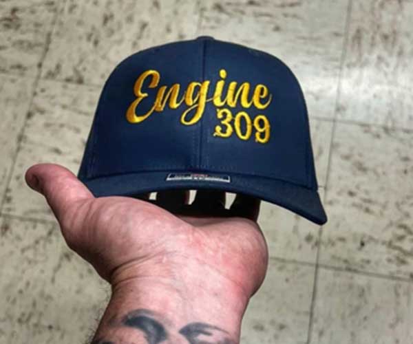 Cursive Series Cap w/ Number -