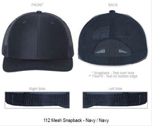 Old English Series Cap - "You Design" on Snapback or Flexfit Baseball Cap