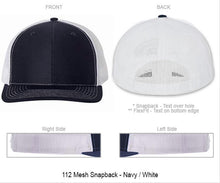 Oval Plate "You Design" on Snapback or Flexfit Baseball Cap