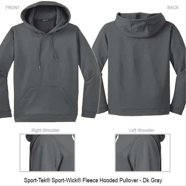 Sport-Tek® Sport-Wick® Fleece Pullover Hoodie - You Design – Axe