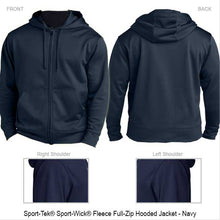 Sport-Tek® Sport-Wick® Fleece Full-Zip Hoodie - "You Design"