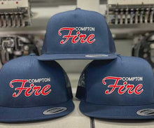 West Coast Series Fire Department Cap - "You Design" on Snapback or Flexfit Baseball Cap